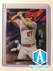 2021 Topps Finest #57 Mike Trout Angels